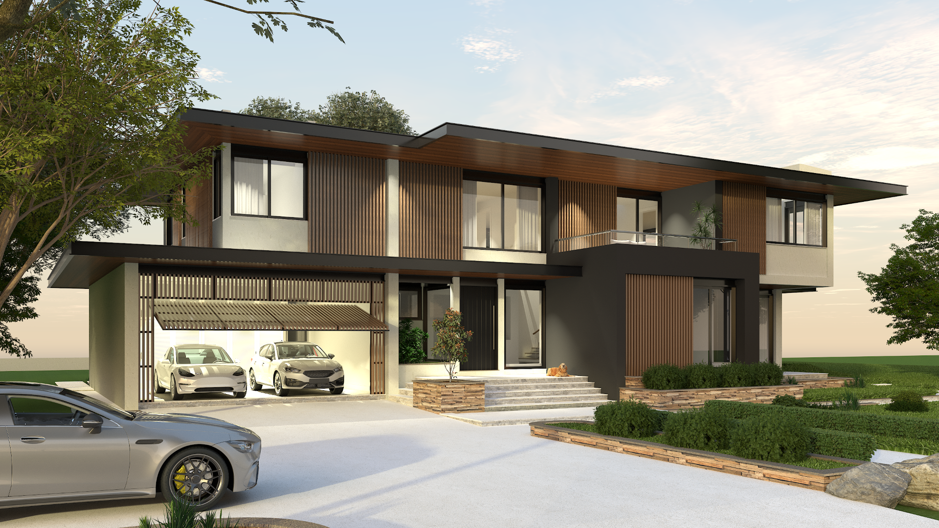 Portfolio image 2 – Recladding Apartments